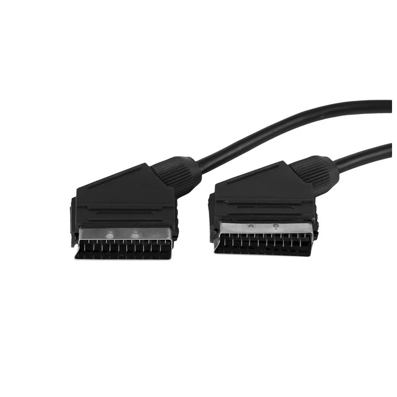 Kabelis NENURODYTA SCART M. SCART M. 1.5m. melns SL2001