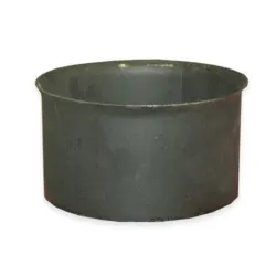 Дымоход Abx, черный цв., 130 мм