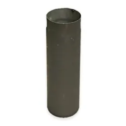 Kamina ühendustoru Abx, must v., 130 mm, 50 cm