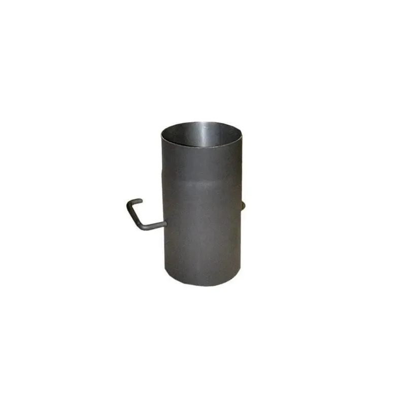 Dūmvads Abx, melna krās., 130 mm, 25 cm