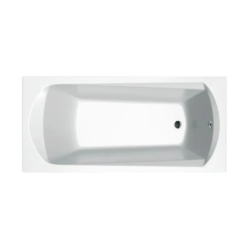 Vanna, iebūvējams Ravak Domino Classic, 170 cm x 75 cm x 46 cm, taisnstūris, balta krās.