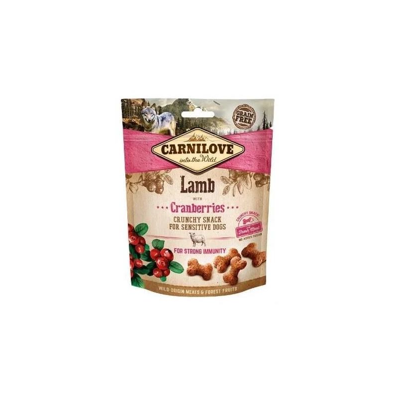 Gardums suņiem Carnilove Lamb with Cranberries. 0.2 kg