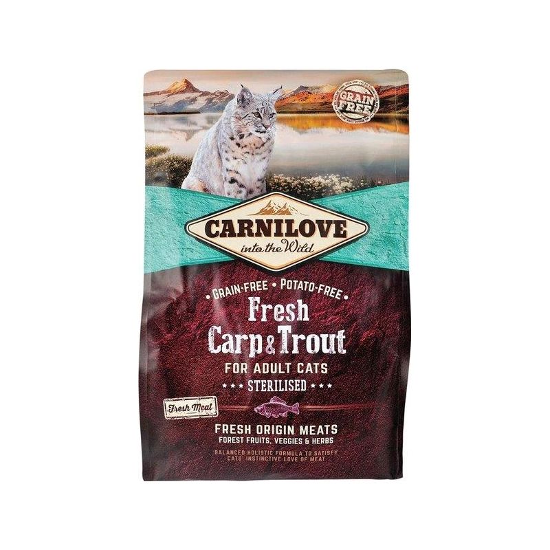 Sausas kačių maistas Carnilove. 2 kg