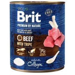Konservi suņiem Brit Premium Beef with Tripe 800g