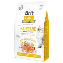 Kuiv kassitoit Brit Care Haircare Healthy&Shiny Coat, kalaliha, 2 kg