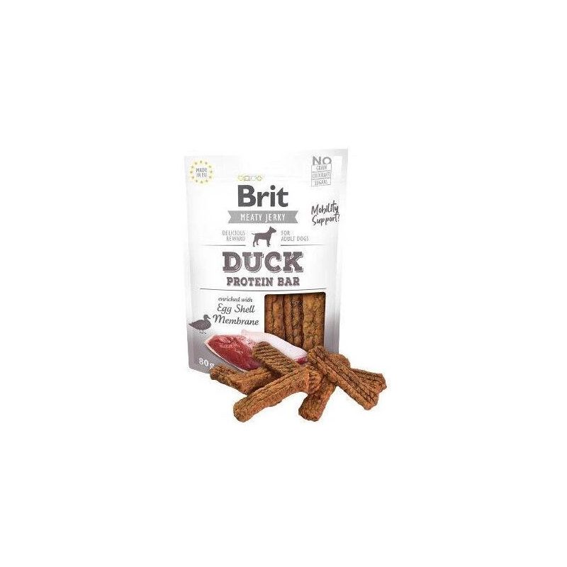 Brit Jerky Duck Protein Bar delikatese 80g