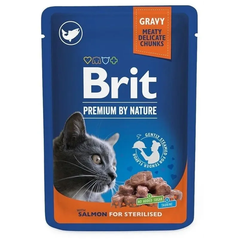 Mitrā kaķu barība Brit Premium