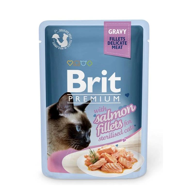 Mitrā kaķu barība Brit Premium