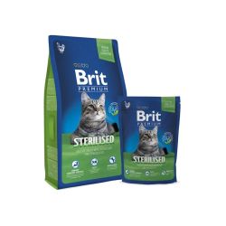 Ėdalas katėms „brit prem cat sterilized“ 1.5 kg