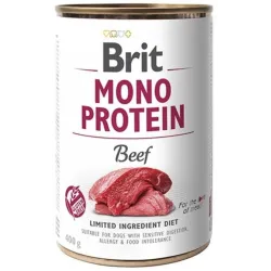 Märg koeratoit Brit Mono Protein Beef, veiseliha, 0.4 kg
