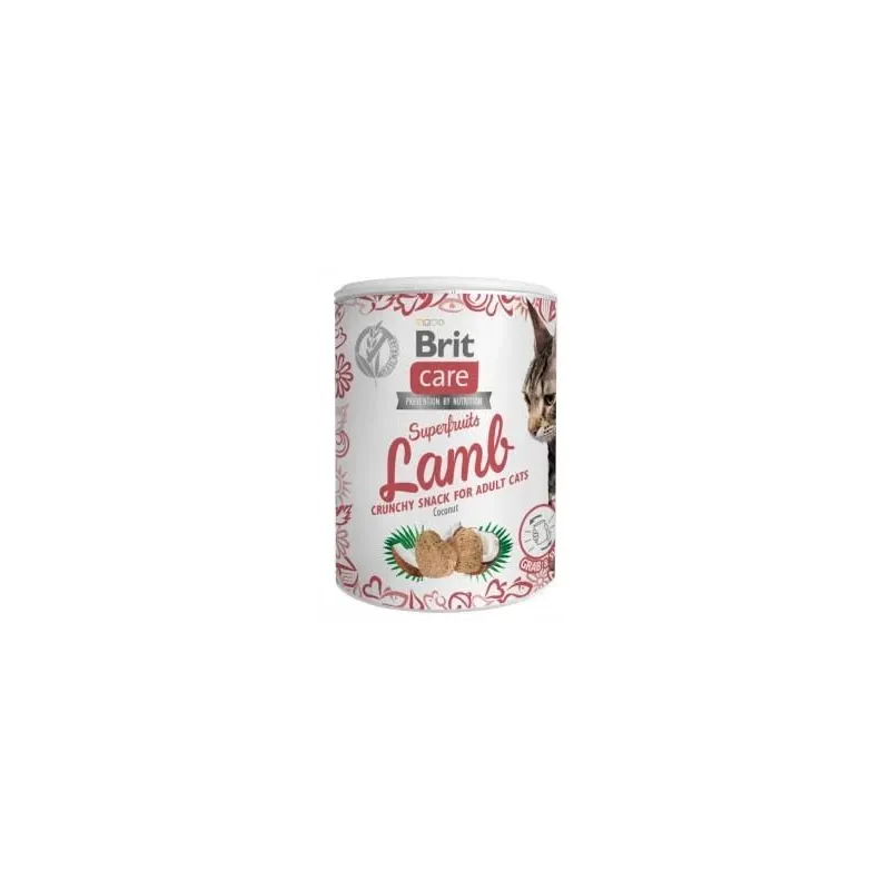 Skanėstas katėms Brit Superfruits Lamb with Coconut, ėriena, 0.1 kg