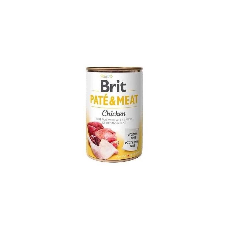 Konservi brit care chicken&pate 400g