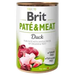 Konservai šunims „brit care duck & pate“ 400 g