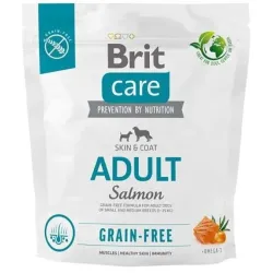 Sausas šunų maistas BritCare Grain-Free žuvis-daržovės 1kg