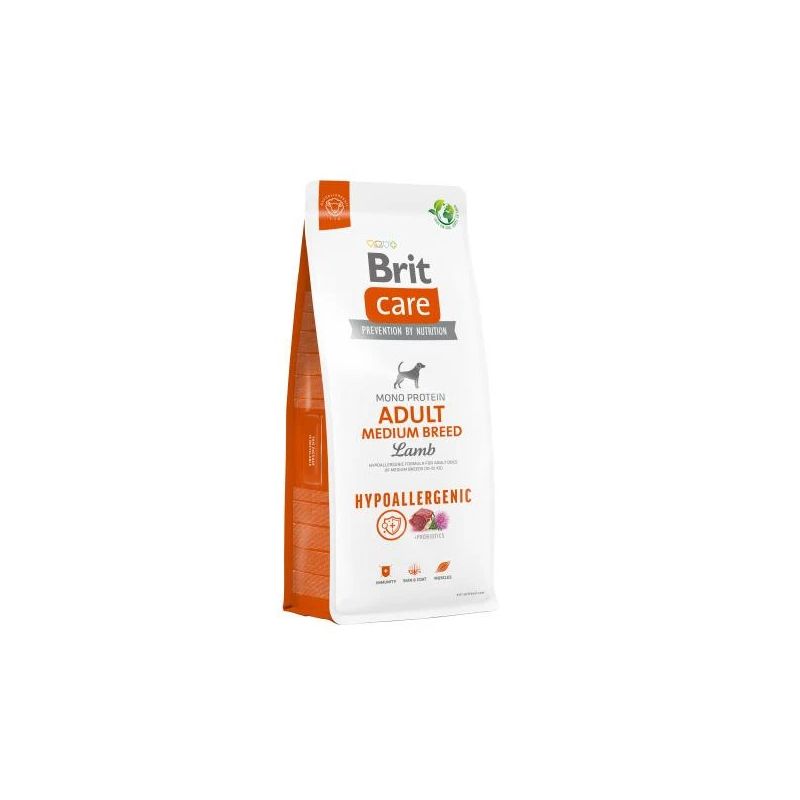 Sausā suņu barība Brit Care Medium Breed Lamb&Rice 3kg