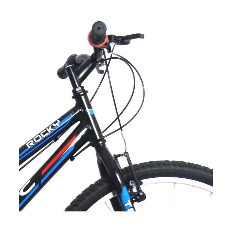 Velosipēds kalnu Tec. 26 ". zila-melna-sarkana