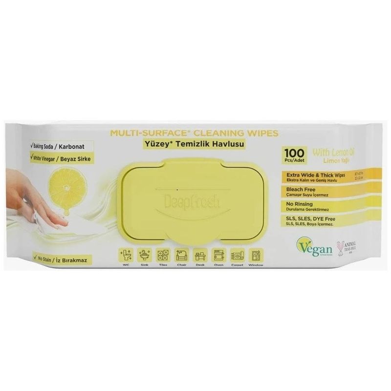 Serv mitrā tīrīšana deepfresh citr 100gab