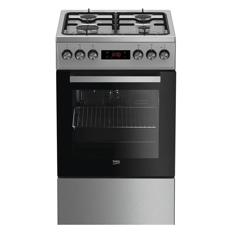 Gāzes plīts ar elektrisko krāsni Beko FSE52326DXD