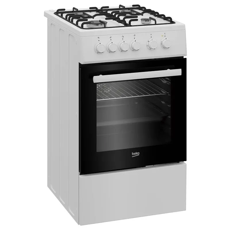 Dujinė viryklė su elektrine orkaite Beko FSE52029DWD