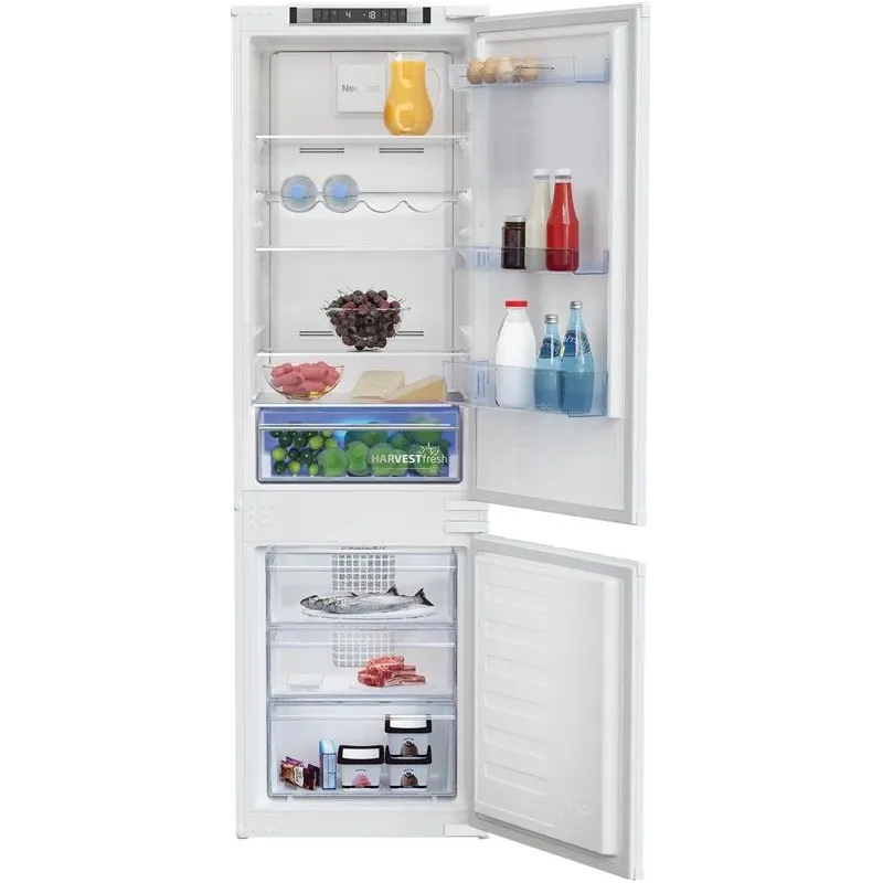 Встраиваемый холодильник морозильник снизу Beko BCNA275E41SN