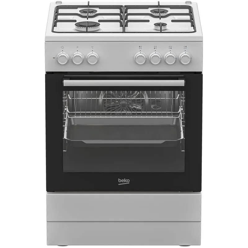 Gāzes plīts ar elektrisko krāsni Beko FBE62120SWD