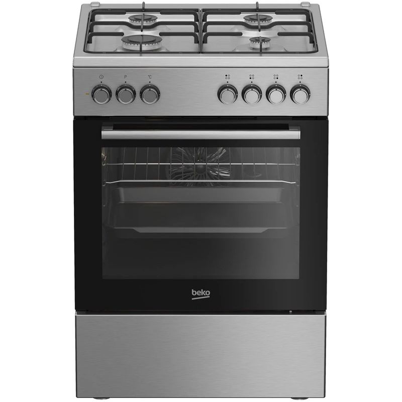 Gāzes plīts ar elektrisko krāsni Beko FBE62130GXDN