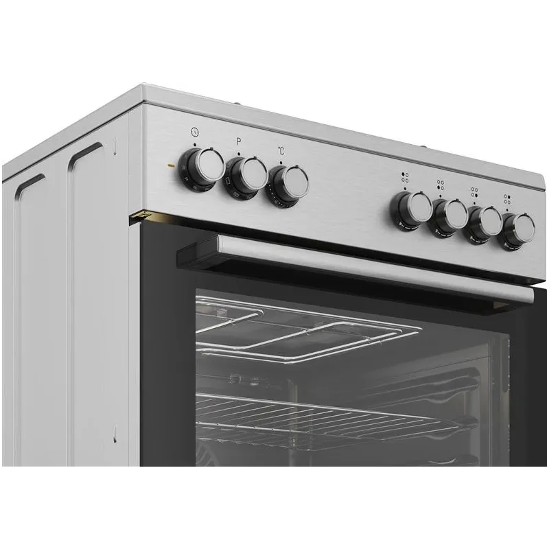 Gāzes plīts ar elektrisko krāsni Beko FBE62130GXDN