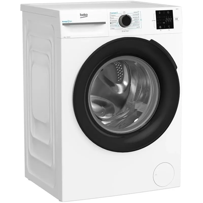 Veļas mašīna Beko BM3WFU39215WB, 9 kg, balta