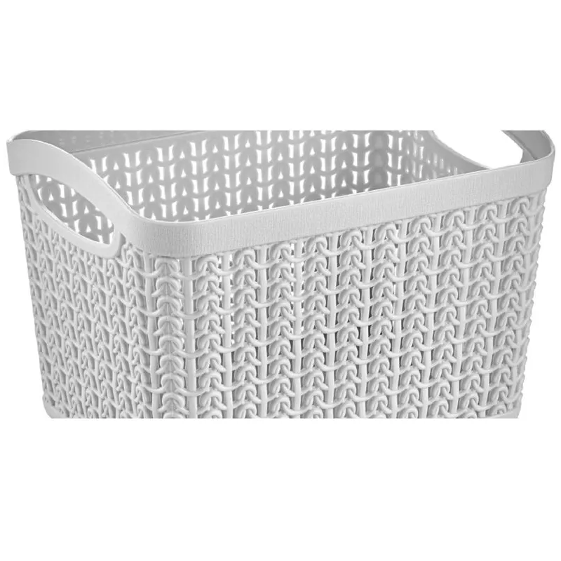 Uzglabāšanas kaste Ucsan Plastik 8691459922083, 6 l, pelēka krās., 26 x 19.5 x 20 cm