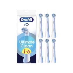 Zobu birstes uzgalis Oral-B iO Ultimate clean. balta. 6 gab.