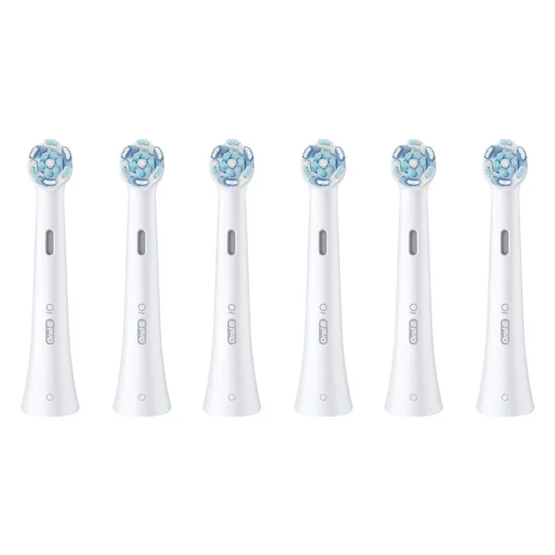 Elektriskās zobu birstes galviņa Oral-B iO Ultimate Clean CWF-6, balta, 6 gab.