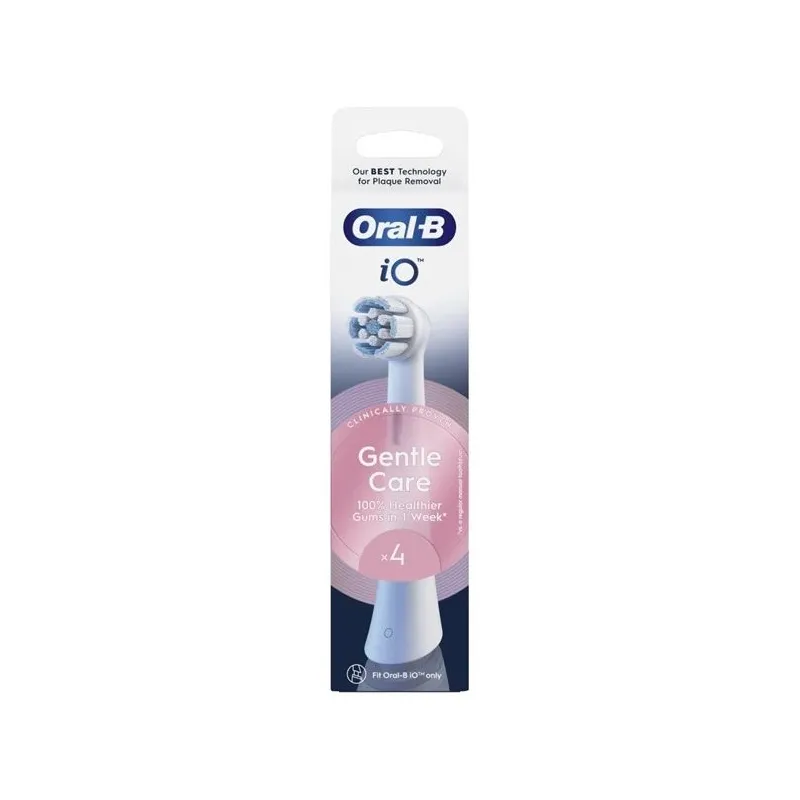 Elektriskās zobu birstes galviņa Oral-B, balta, 4 gab.