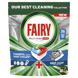Caps dishw fairy platplusdeepclean 36pce