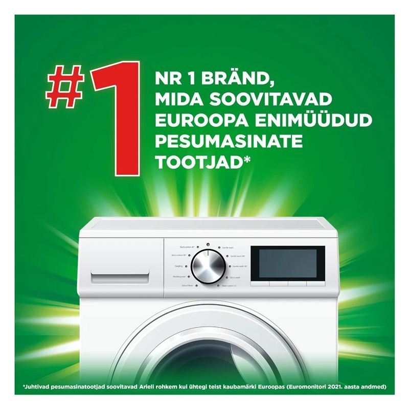 Kapsulas mazgāšanai Ariel Amethyst flower. 52 gab.