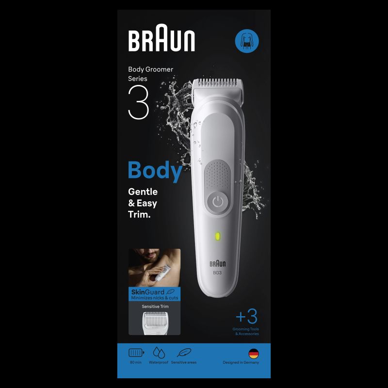 Ķermeņa matu skuveklis Braun 3 BG3530
