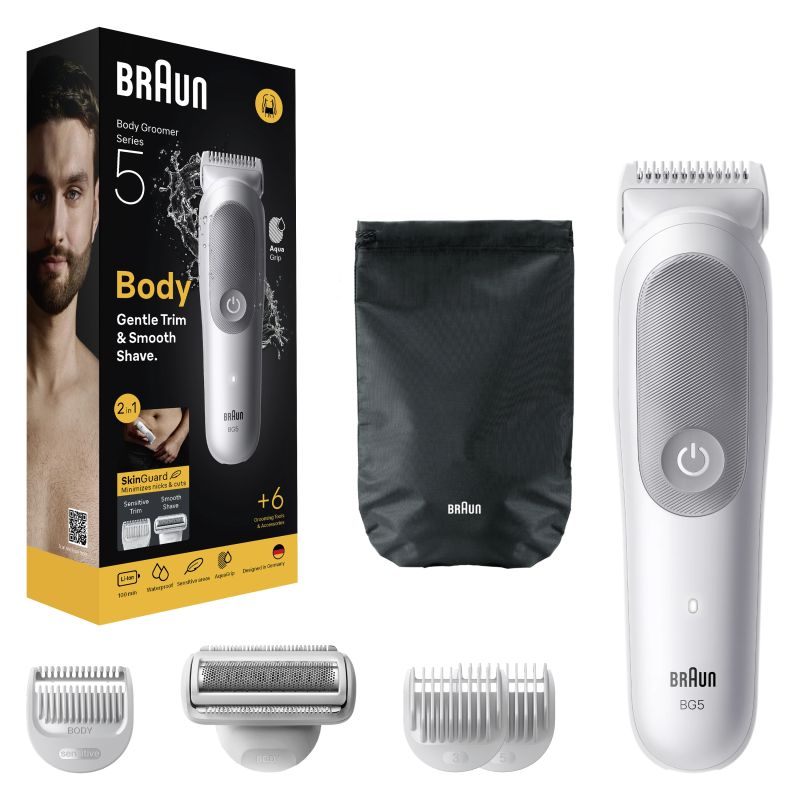 Ķermeņa matu skuveklis Braun 5 BG5550