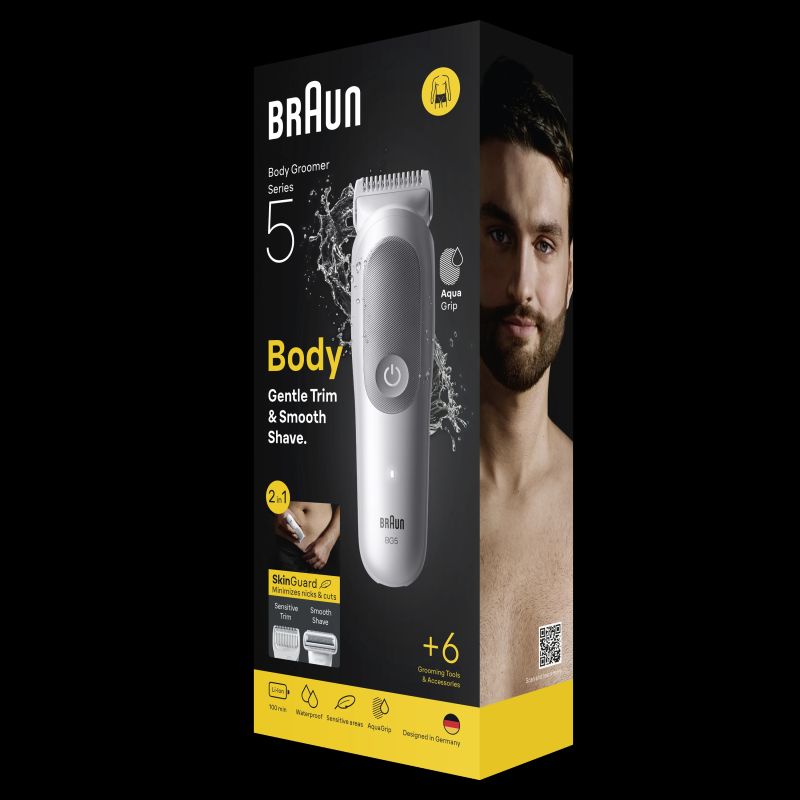 Ķermeņa matu skuveklis Braun 5 BG5550