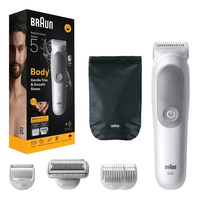 Ķermeņa matu skuveklis Braun 5 BG5550