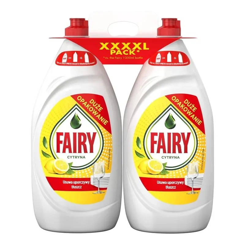 Trauku mazgāšanas līdzeklis Fairy Lemon, 2.7 l