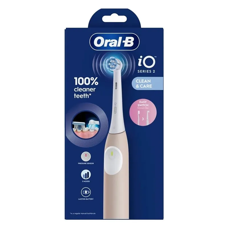 Elektriskā zobu birste Oral-B iOS2.1C9.0P iO2 Calm Pink, rozā