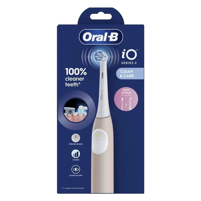 Elektriskā zobu birste Oral-B iOS2.1C9.0P iO2 Calm Pink, rozā