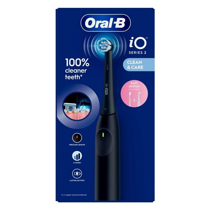 Birste zobu el io 2 melna oral-b
