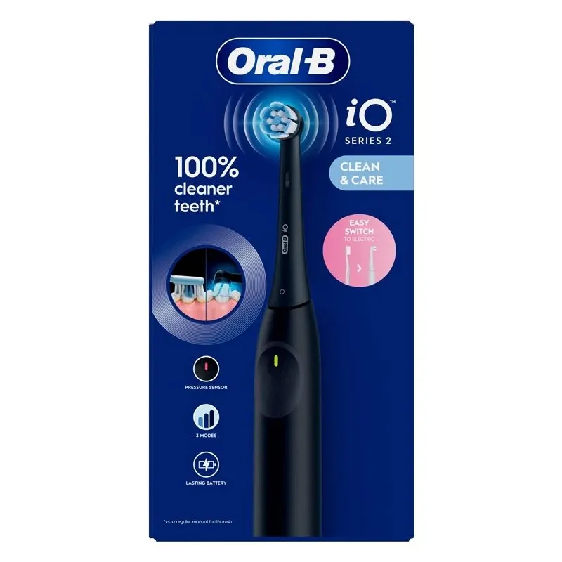 Elektriskā zobu birste Oral-B iOS2.1D9.0 iO2 Night Black, melna