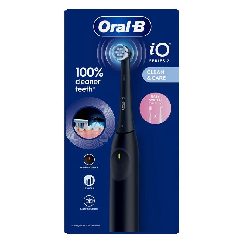 Birste zobu el io 2 melna oral-b