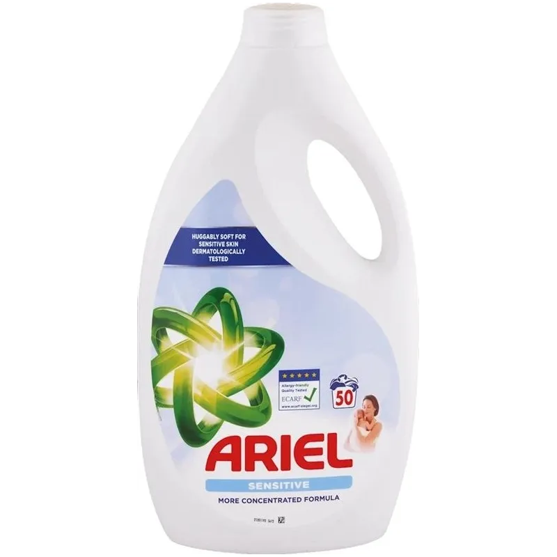 Liquid dete ariel sensitive 50 ws 2.25l