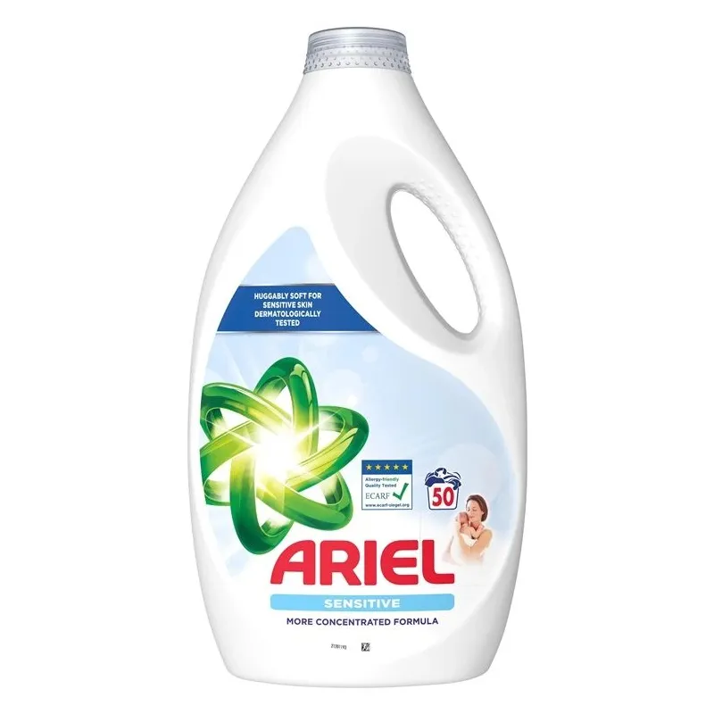 Liquid dete ariel sensitive 50 ws 2.25l