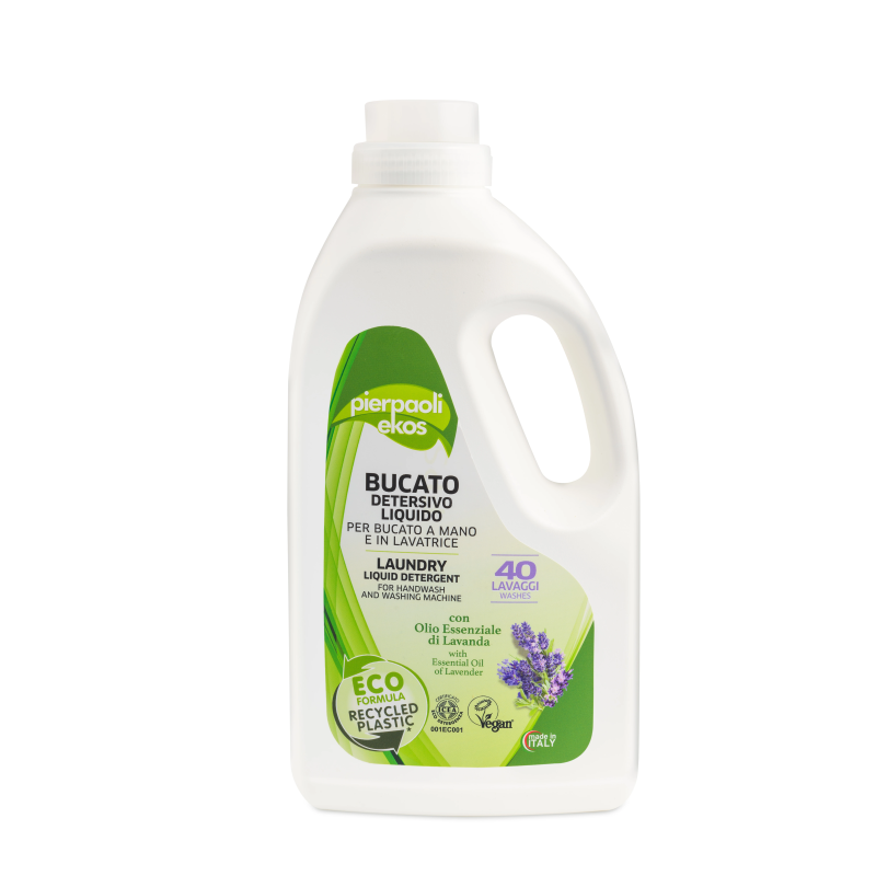 PIERPAOLI EKOS veļas mazgāšanas līdzeklis ,mazgāšanai ar rokām un veļas mašīnā, ,40x, 2000ml