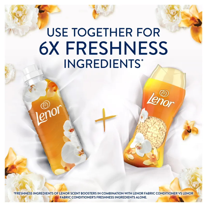 Ароматизированные гранулы Lenor Gold Orchid & Vanilla, гранулы, 0.495 кг