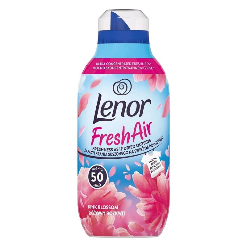 Auduma mīkstinātājs lenor pink blossom 700ml
