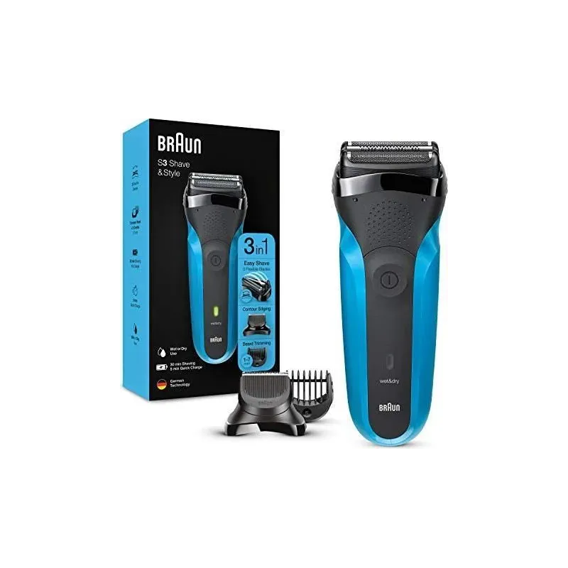 Shaver 310bt wd blue braun